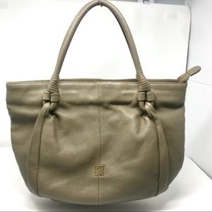 Givenchy Taupe Wrapped Handle Hobo